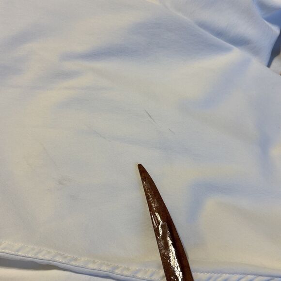 UNTUCKit 90% Nylon elastine Stretch White Button Up Shirt Mens X LARGE SLIM - Picture 12 of 12